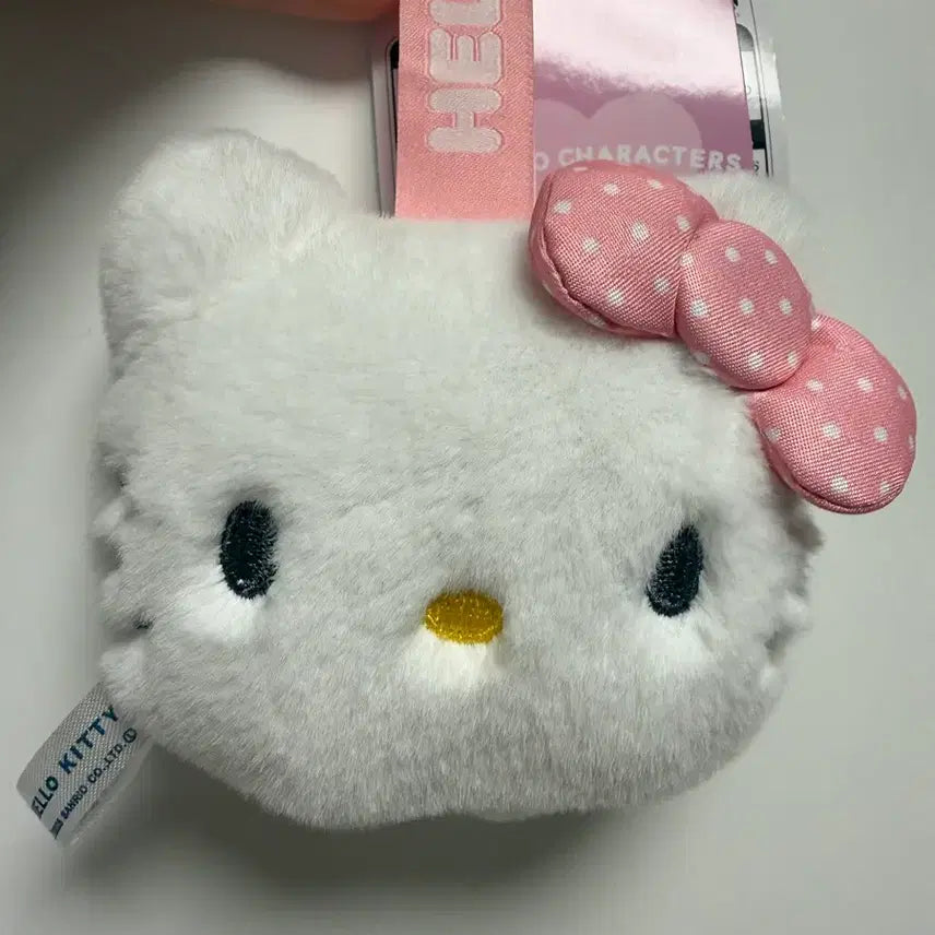 [BUNJANG] Sanrio Hello Kitty Face Plush Keyring / 새상품) 헬로키티 페이스 봉제인형 키링 최종가