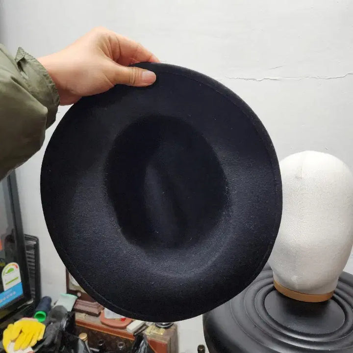[BUNJANG] Vintage Wool Fedora Hat / 모직 빈티지 페도라