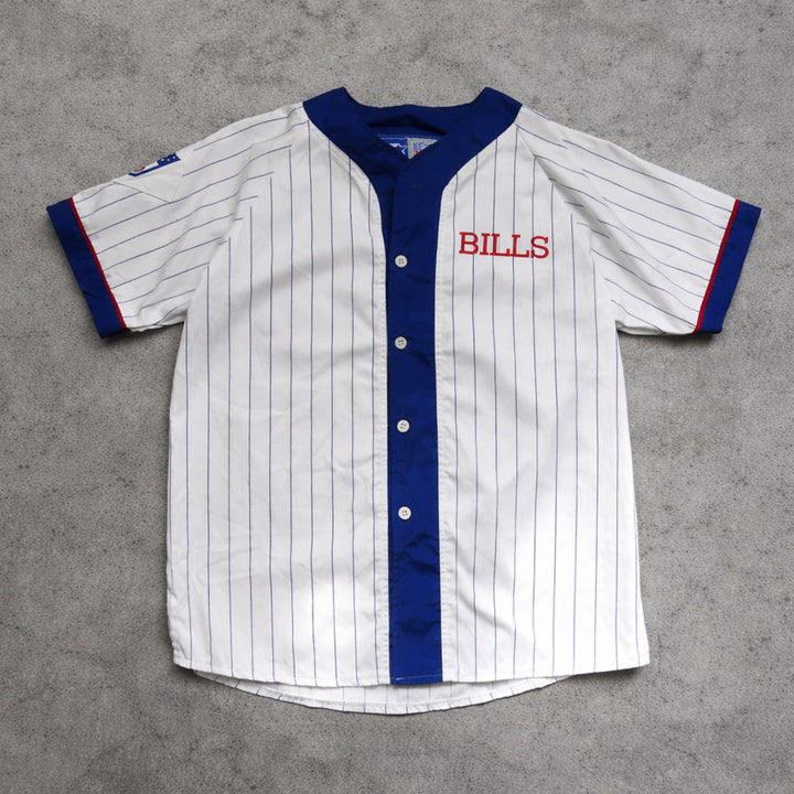 [BUNJANG] Starter Buffalo Bills Baseball Jersey / [M] 빈티지 Starter NFL 버팔로 빌스 베이스볼 저지