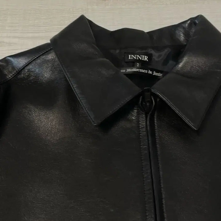 [BUNJANG] innir 253 Lambskin Blouson / innir 이니어 253 LAMBSKIN SILE BLOUSON 레더자켓
