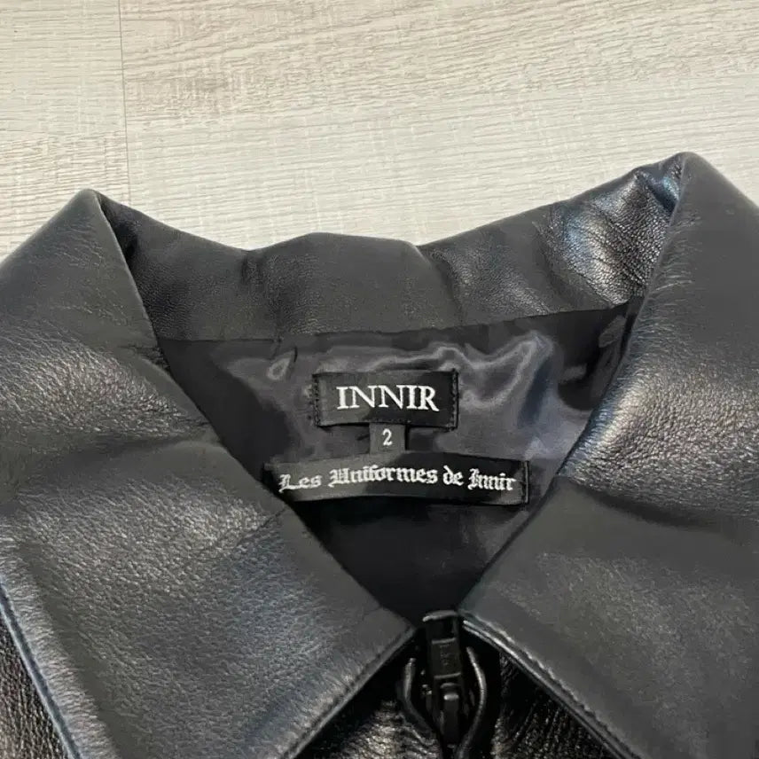 [BUNJANG] innir 253 Lambskin Blouson / innir 이니어 253 LAMBSKIN SILE BLOUSON 레더자켓