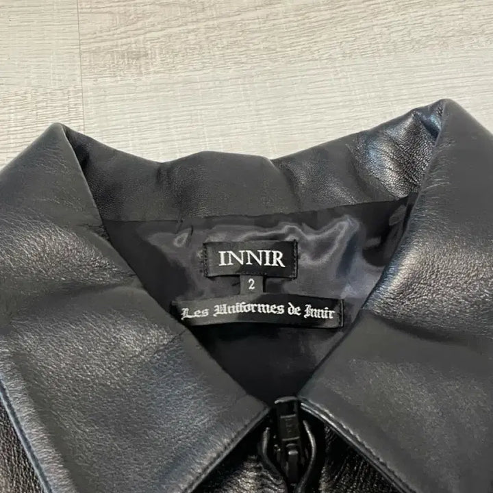 [BUNJANG] innir 253 Lambskin Blouson / innir 이니어 253 LAMBSKIN SILE BLOUSON 레더자켓