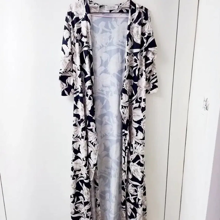 [BUNJANG] Long Wrap Dress M / 롱 랩 원피스 M