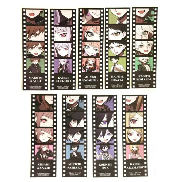 [BUNJANG] Danganronpa Sakura 2 Four-Cut Special 9-Piece Set / [일괄] 단간론파 사쿠샤2 네컷 특전 9종 세트 무인 슈단 뉴단