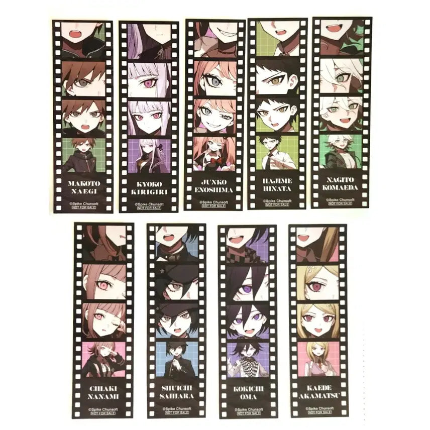 [BUNJANG] Danganronpa Sakura 2 Four-Cut Special 9-Piece Set / [일괄] 단간론파 사쿠샤2 네컷 특전 9종 세트 무인 슈단 뉴단