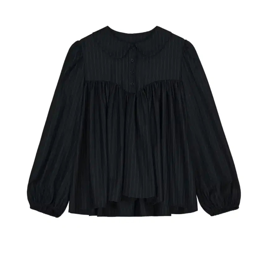 [BUNJANG] Cosmoss Wool Collar Shirt / Cosmoss wool collar shirt 코스모스 블라우스