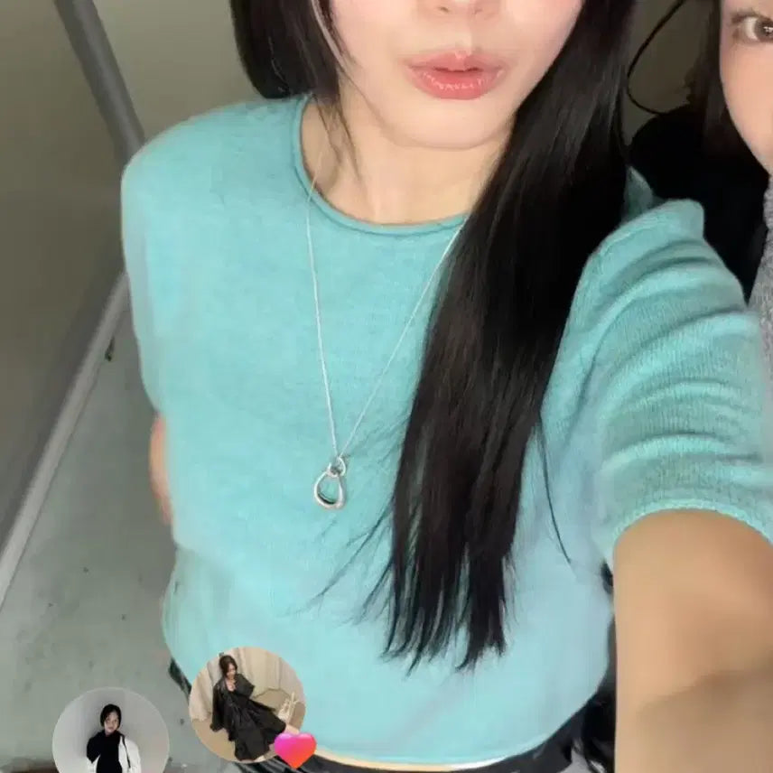 [BUNJANG] Uma Mung Short Sleeve Knit Top / 우마뭉 반팔 니트