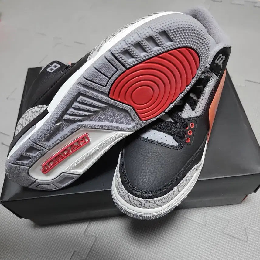 [BUNJANG] Nike Air Jordan 3 Retro GS Sneakers / 나이키 에어 조던3 레트로 gs