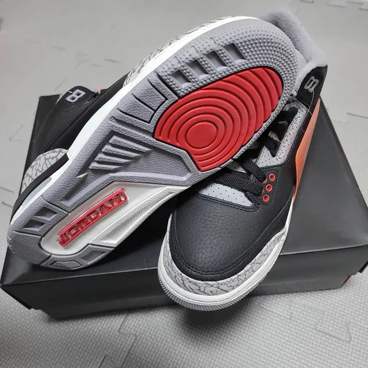 [BUNJANG] Nike Air Jordan 3 Retro GS Sneakers / 나이키 에어 조던3 레트로 gs