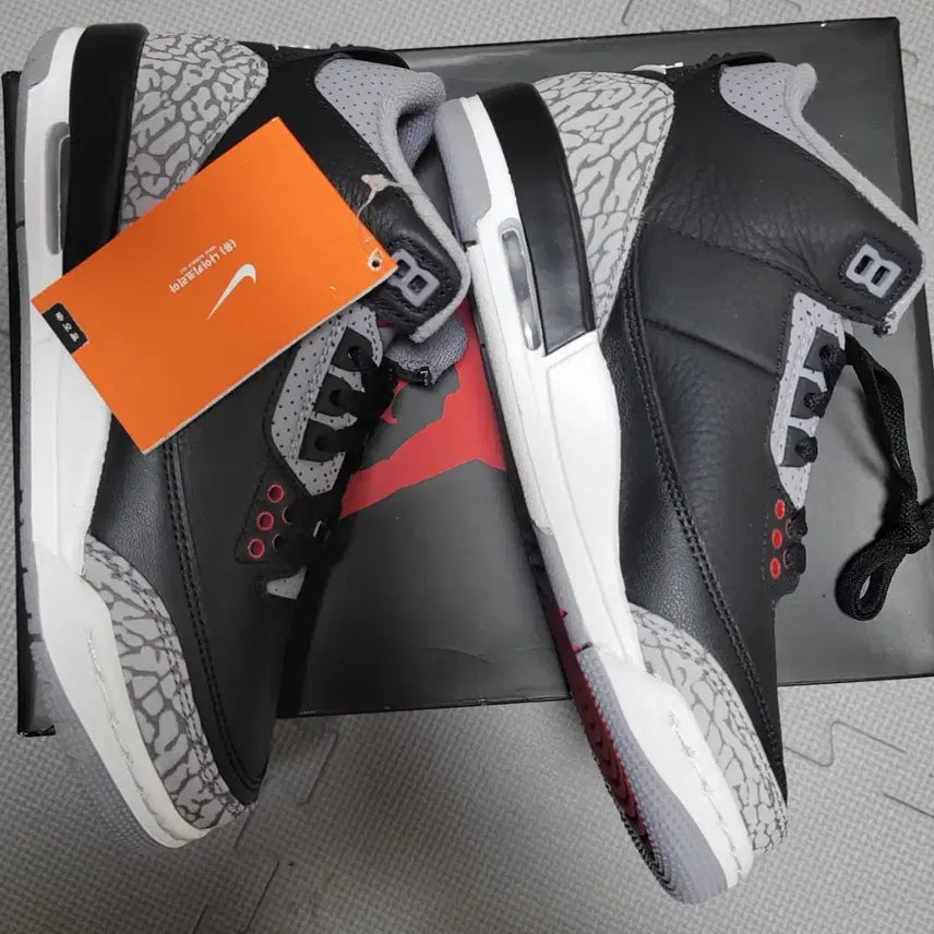 [BUNJANG] Nike Air Jordan 3 Retro GS Sneakers / 나이키 에어 조던3 레트로 gs