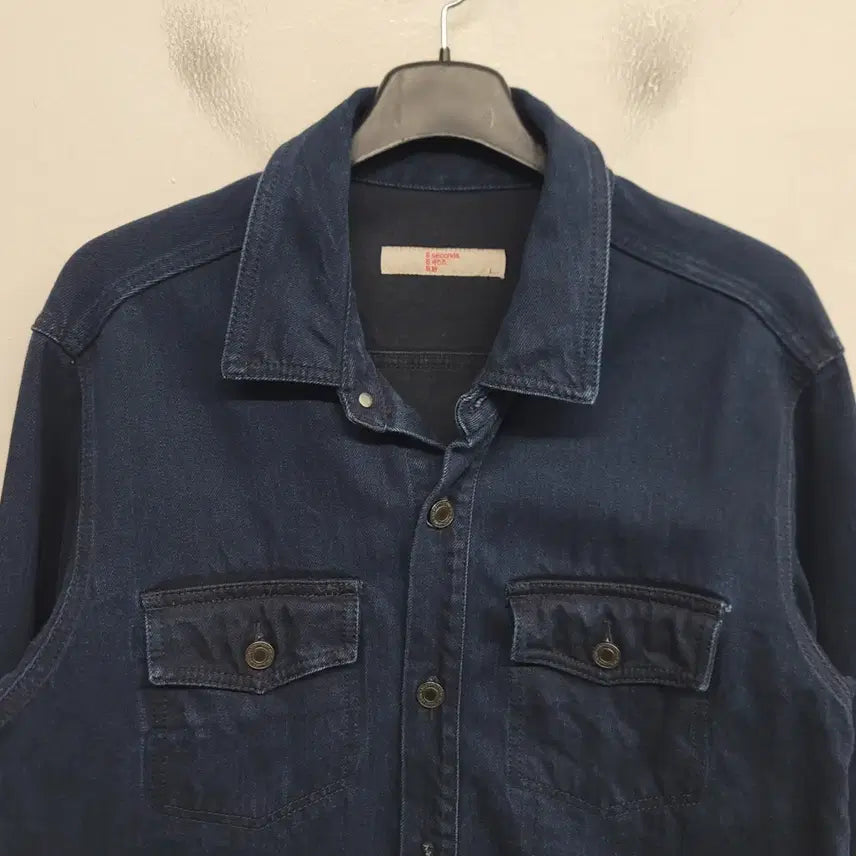 [BUNJANG] 8 Seconds Denim Shirt Jacket / [100/L] 에잇세컨즈 데님 셔츠 자켓 청자켓