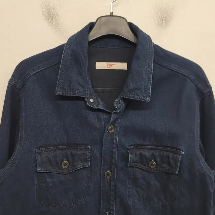[BUNJANG] 8 Seconds Denim Shirt Jacket / [100/L] 에잇세컨즈 데님 셔츠 자켓 청자켓