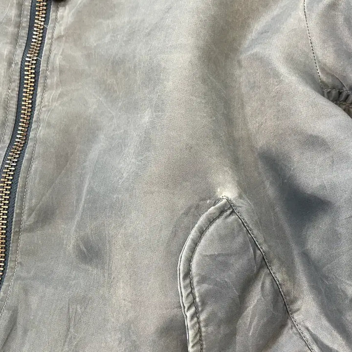 [BUNJANG] Vintage Sun Fading MA-1 Flight Jacket / 빈티지 썬 페이딩 ma-1 플라이트 자켓 J04119