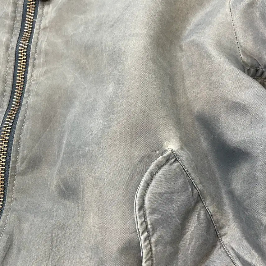 [BUNJANG] Vintage Sun Fading MA-1 Flight Jacket / 빈티지 썬 페이딩 ma-1 플라이트 자켓 J04119