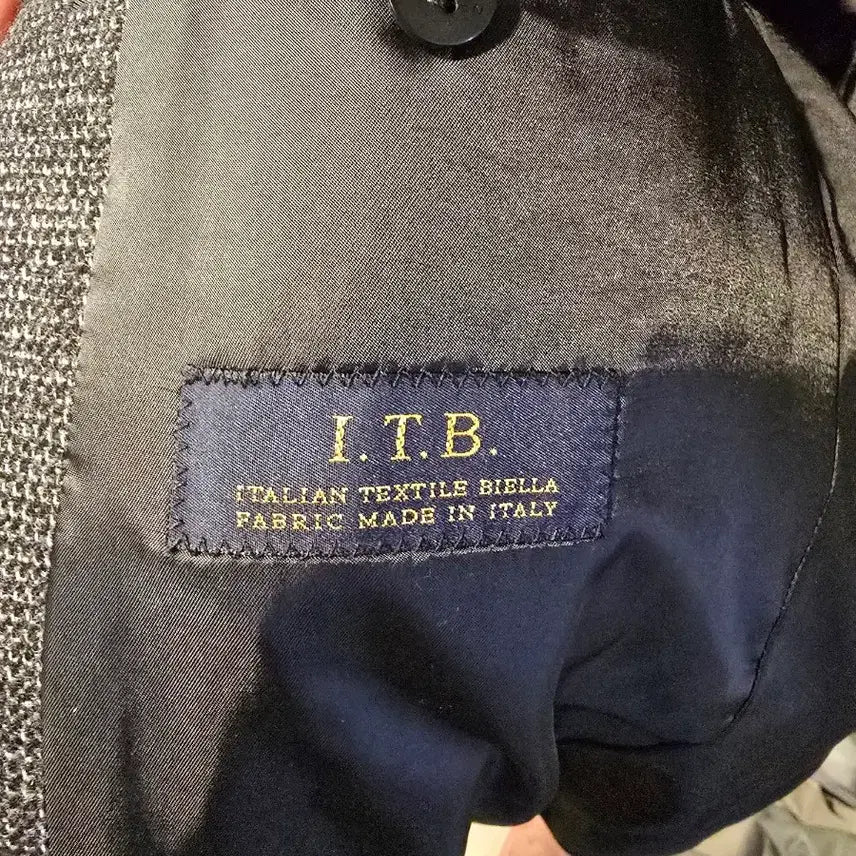 [BUNJANG] bon Quilted Jacket (Charcoal) - Size 105-110 / bon 퀼팅 자켓 105 110