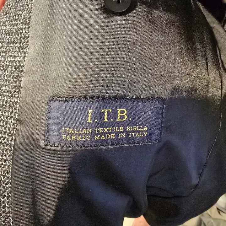 [BUNJANG] bon Quilted Jacket (Charcoal) - Size 105-110 / bon 퀼팅 자켓 105 110