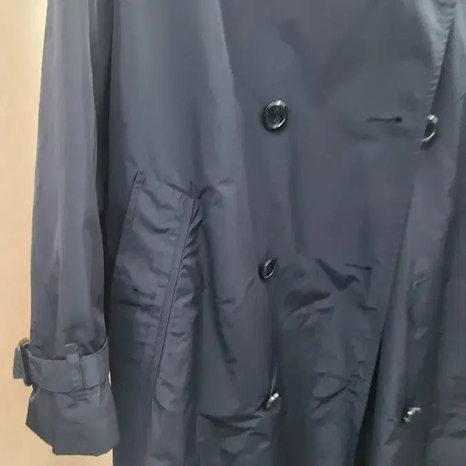 [BUNJANG] Benjefe Navy Trench Coat / Benjefe 벤제프 네이비 트렌치 코트