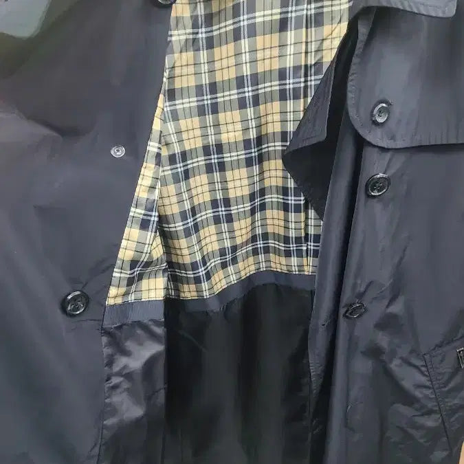 [BUNJANG] Benjefe Navy Trench Coat / Benjefe 벤제프 네이비 트렌치 코트