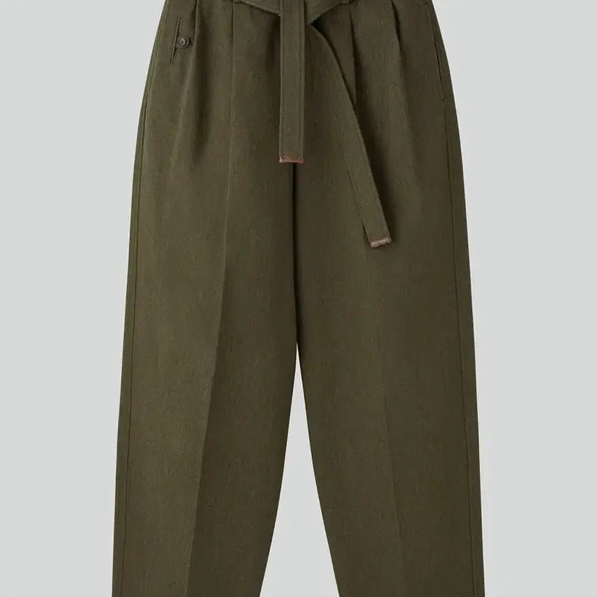 [SOLD OUT] 렉토 벨티드 카키팬츠 S