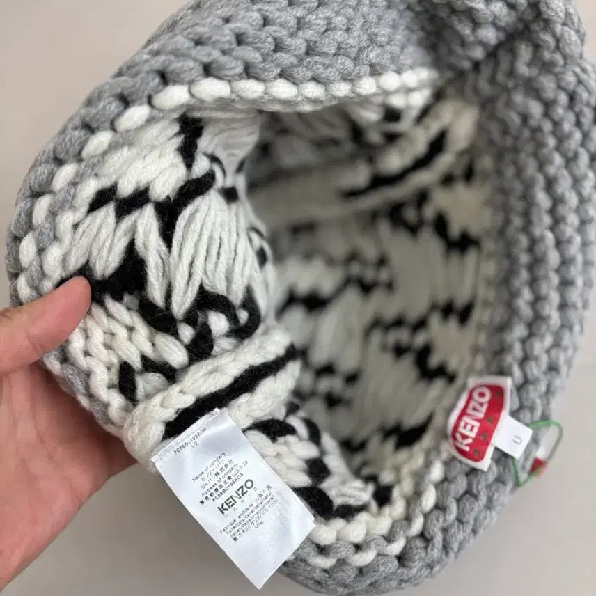 [BUNJANG] Kenzo Nigo Knit Beanie / 겐조 by 니고 니트 비니