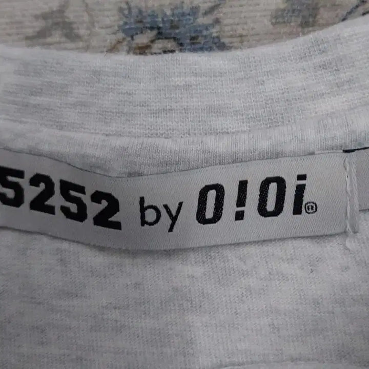 [BUNJANG] 5252 O!Oi Color Block Short Sleeve T-shirt / 5252 오아이오아이 컬러블록 반팔티 F (100-105)