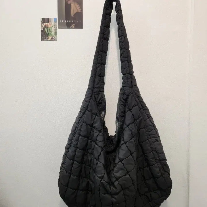 [SOLD OUT] COS 퀼팅 숄더백 블랙