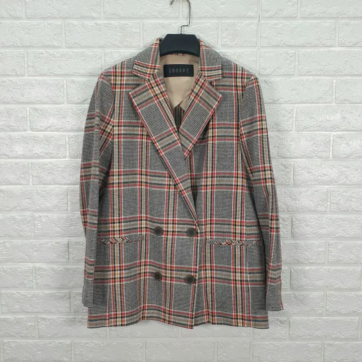 [BUNJANG] Tankers Double Check Jacket / [55-66]탱커스 체크 더블 자켓