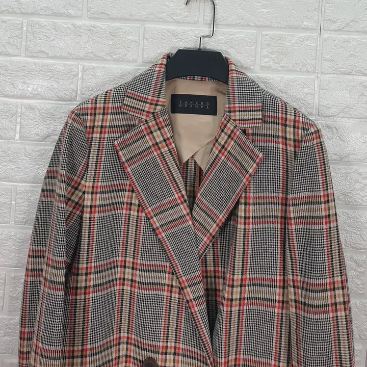[BUNJANG] Tankers Double Check Jacket / [55-66]탱커스 체크 더블 자켓
