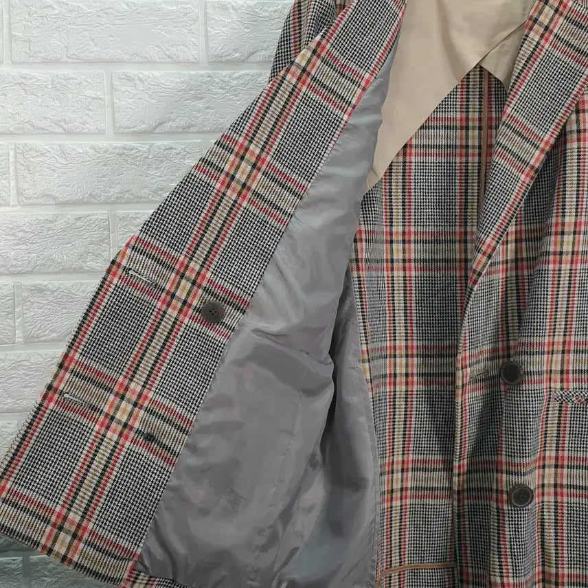 [BUNJANG] Tankers Double Check Jacket / [55-66]탱커스 체크 더블 자켓