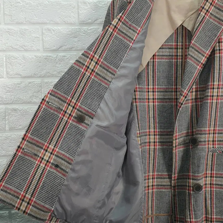 [BUNJANG] Tankers Double Check Jacket / [55-66]탱커스 체크 더블 자켓