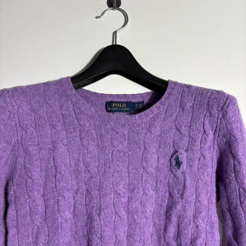 [BUNJANG] Polo Ralph Lauren Cable Knit Sweater / 폴로랄프로렌 케이블 니트 스웨터 (무료배송)