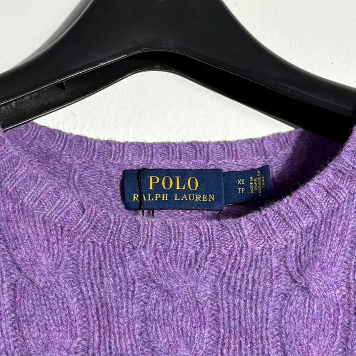 [BUNJANG] Polo Ralph Lauren Cable Knit Sweater / 폴로랄프로렌 케이블 니트 스웨터 (무료배송)
