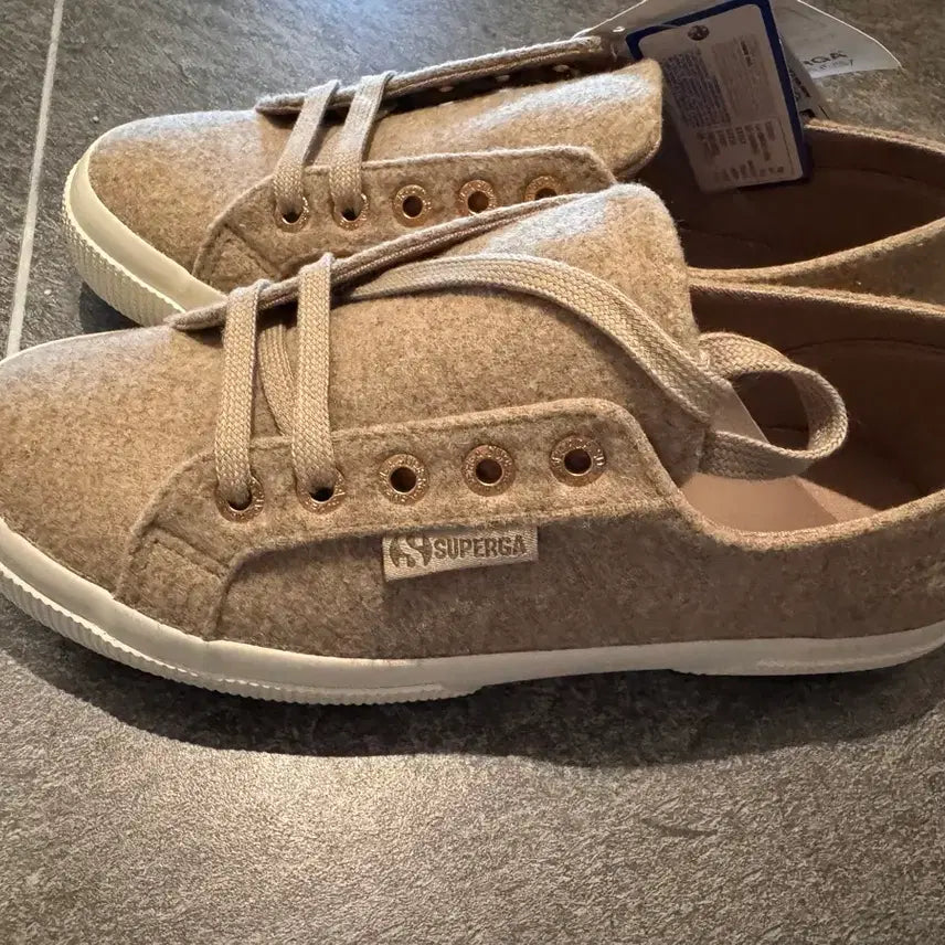 [BUNJANG] Superga Wool Sneakers / 2750 wool 수페르가 모재질 스니커즈 240(새거)
