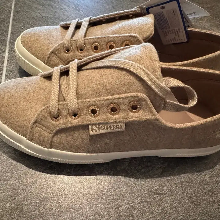 [BUNJANG] Superga Wool Sneakers / 2750 wool 수페르가 모재질 스니커즈 240(새거)