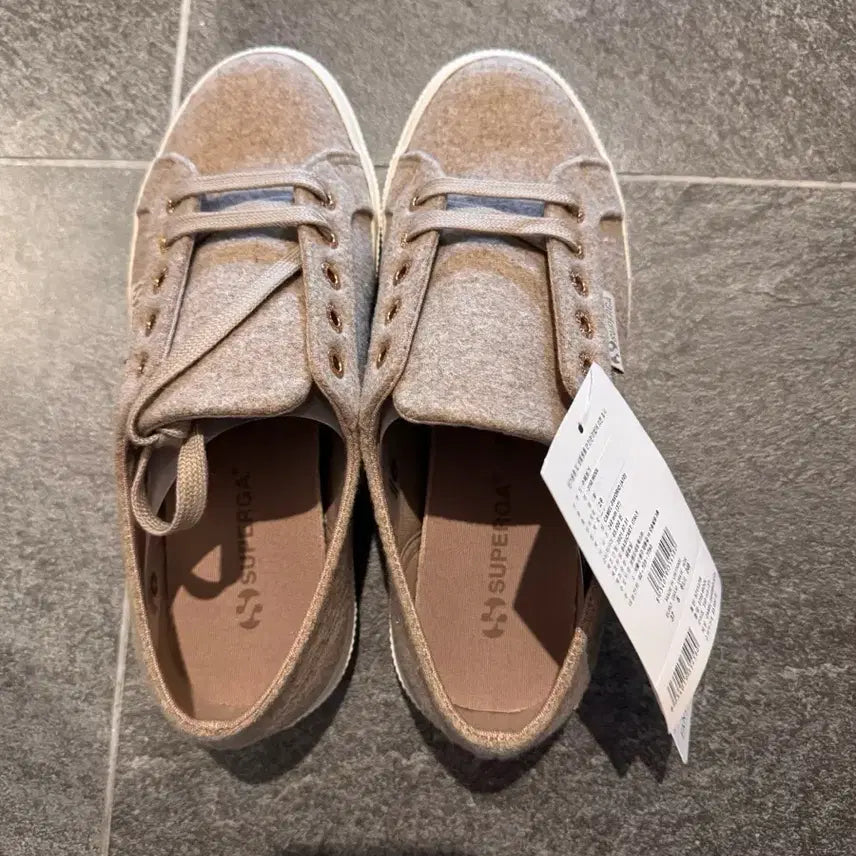 [BUNJANG] Superga Wool Sneakers / 2750 wool 수페르가 모재질 스니커즈 240(새거)