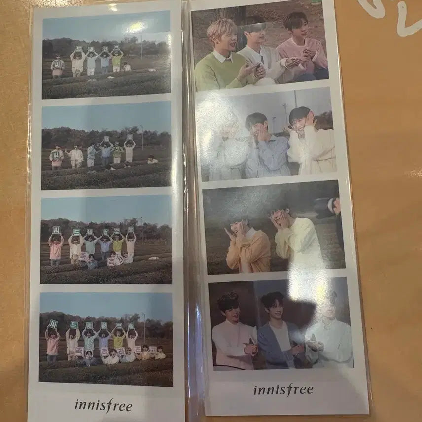 [SOLD OUT] 이니스프리 워너원 포토 네컷 스티커 2장