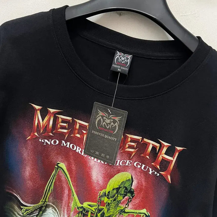 [SOLD OUT] Rock Volution 락볼루션 데드스탁 메가데스 락밴드 반팔티 XL
