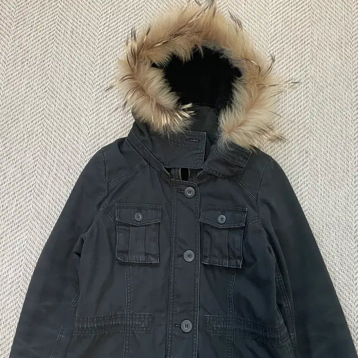 [BUNJANG] Vintage Military Fur-Trimmed Parka / 빈티지 밀러티리 퍼트리밍 파카  J04125 goa y2k