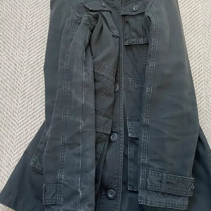 [BUNJANG] Vintage Military Fur-Trimmed Parka / 빈티지 밀러티리 퍼트리밍 파카  J04125 goa y2k
