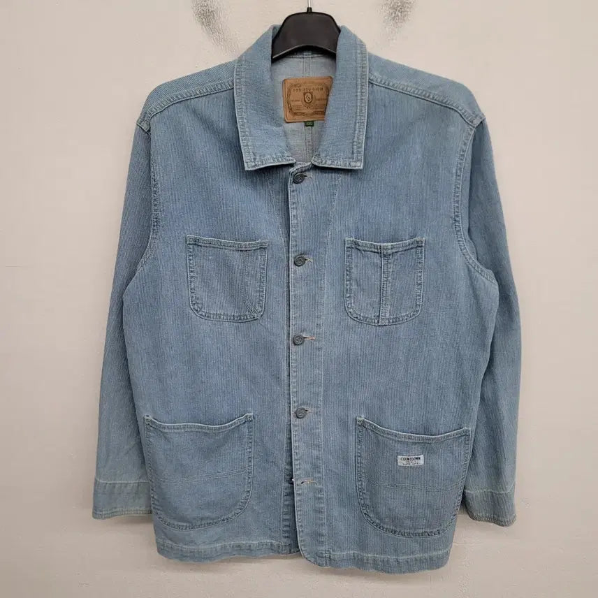 [BUNJANG] Countdown Washed Denim Jacket / [100/L] 카운트다운 워싱 데님 자켓 청자켓