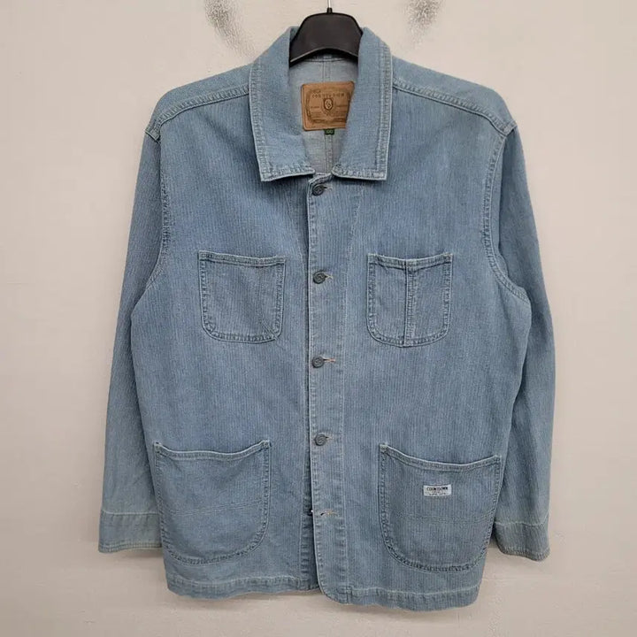 [BUNJANG] Countdown Washed Denim Jacket / [100/L] 카운트다운 워싱 데님 자켓 청자켓