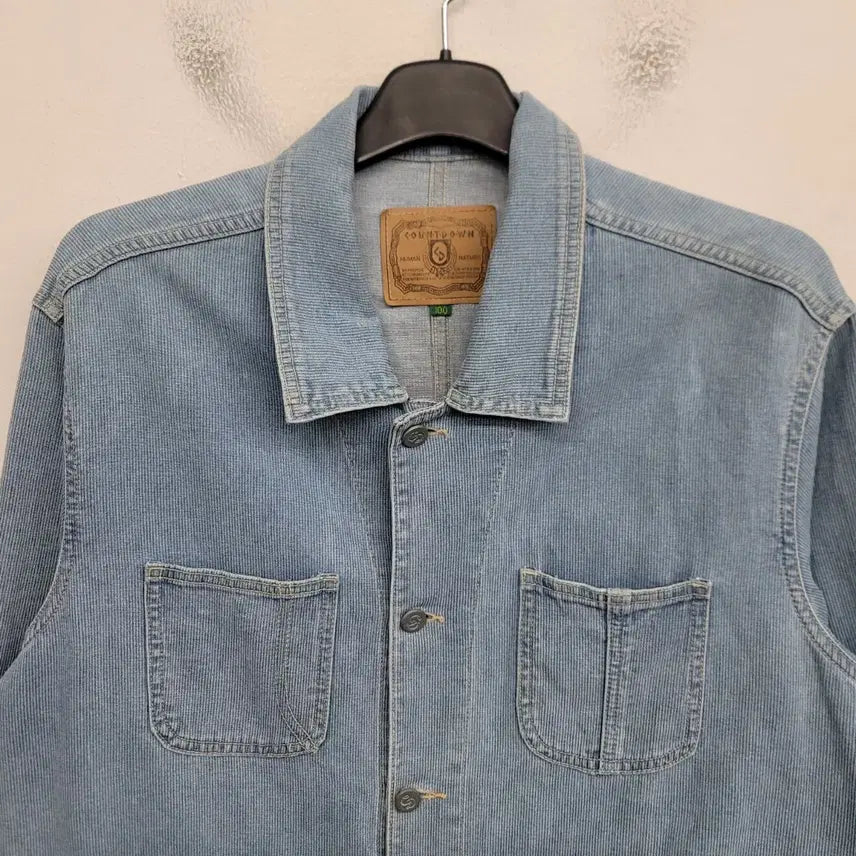 [BUNJANG] Countdown Washed Denim Jacket / [100/L] 카운트다운 워싱 데님 자켓 청자켓