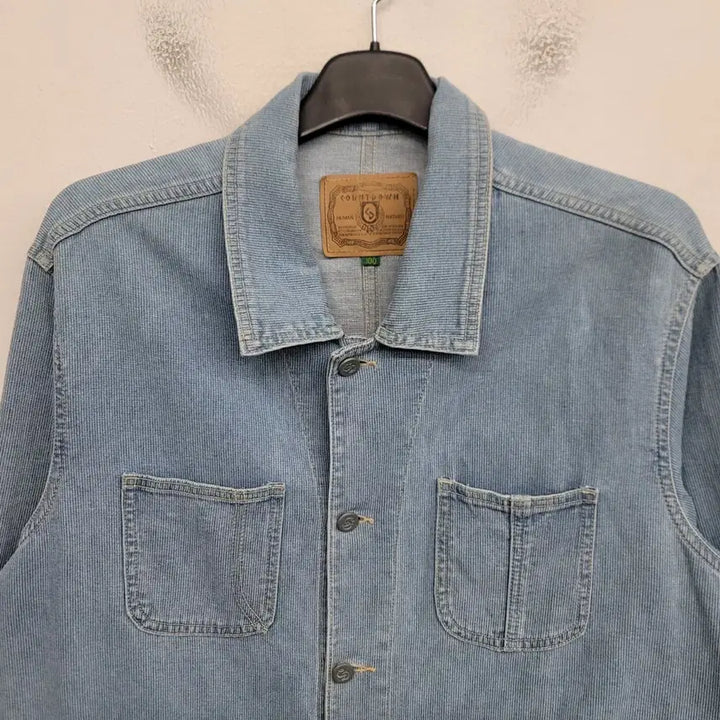 [BUNJANG] Countdown Washed Denim Jacket / [100/L] 카운트다운 워싱 데님 자켓 청자켓