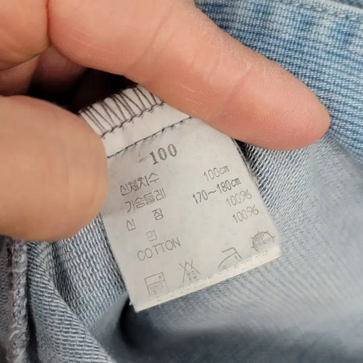 [BUNJANG] Countdown Washed Denim Jacket / [100/L] 카운트다운 워싱 데님 자켓 청자켓
