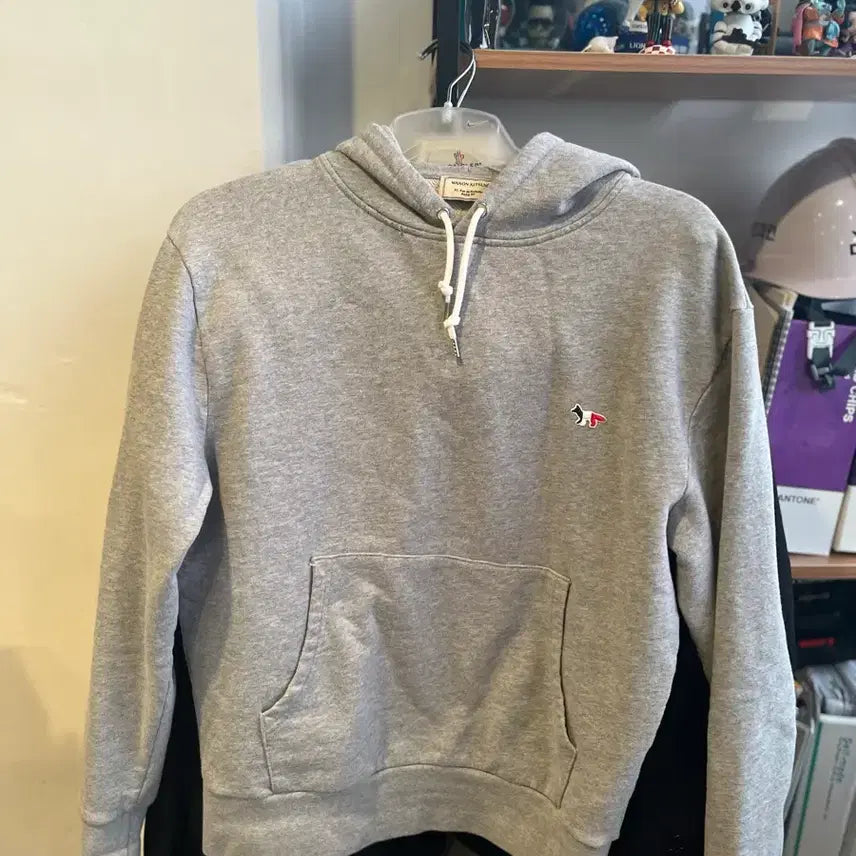 [BUNJANG] Maison Kitsune Tricolor Fox Logo Hoodie L / 메종키츠네 삼색 여우 로고 후드 티셔츠 L