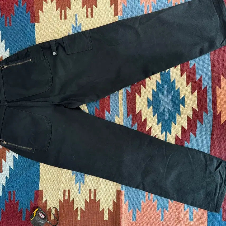 [BUNJANG] TOWMAN 2002 Black Cargo Wide Pants / TOWMAN2002 블랙 카고 와이드 팬츠