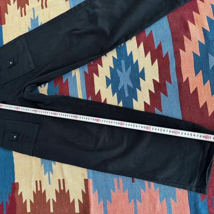 [BUNJANG] TOWMAN 2002 Black Cargo Wide Pants / TOWMAN2002 블랙 카고 와이드 팬츠