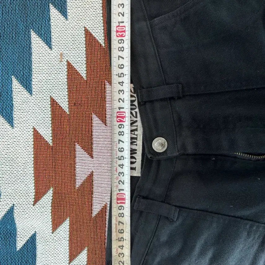 [BUNJANG] TOWMAN 2002 Black Cargo Wide Pants / TOWMAN2002 블랙 카고 와이드 팬츠