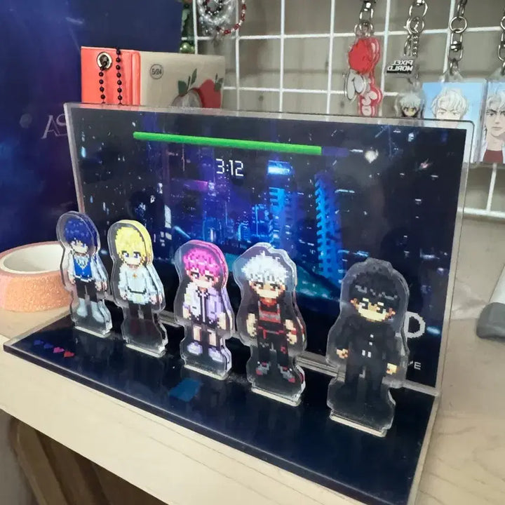 [BUNJANG] PLAVE Pixel World Acrylic Diorama / 플레이브 픽셀월드 아크릴/디오라마