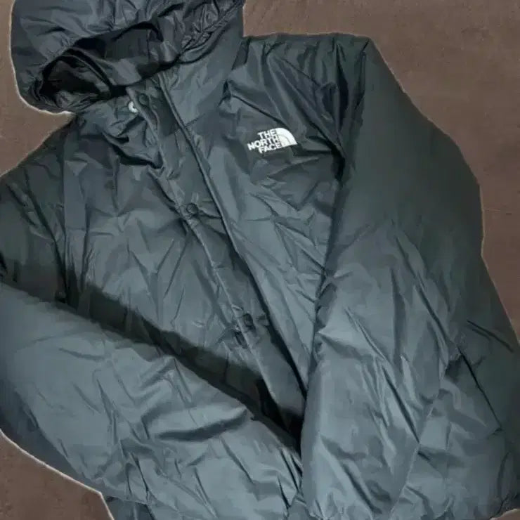 [BUNJANG] The North Face Hooded Padded Jacket Black / 노스페이스 후드 패딩 자켓 블랙